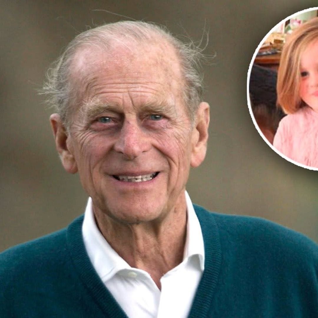 Unseen photo of Prince Philip with great-granddaughter Mia released one week after his death