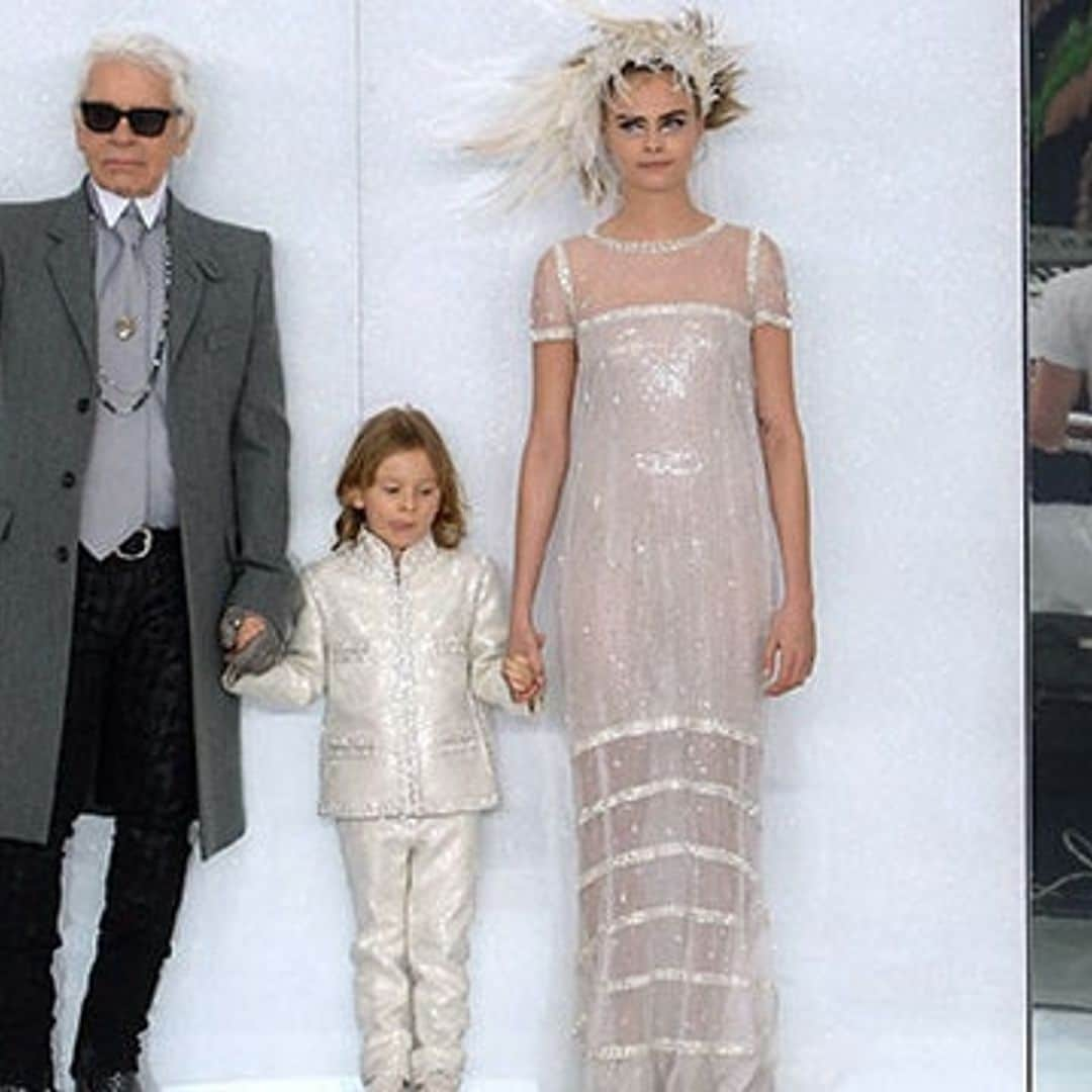 See adorable photos of Karl Lagerfeld's godson in the new Chanel campaign