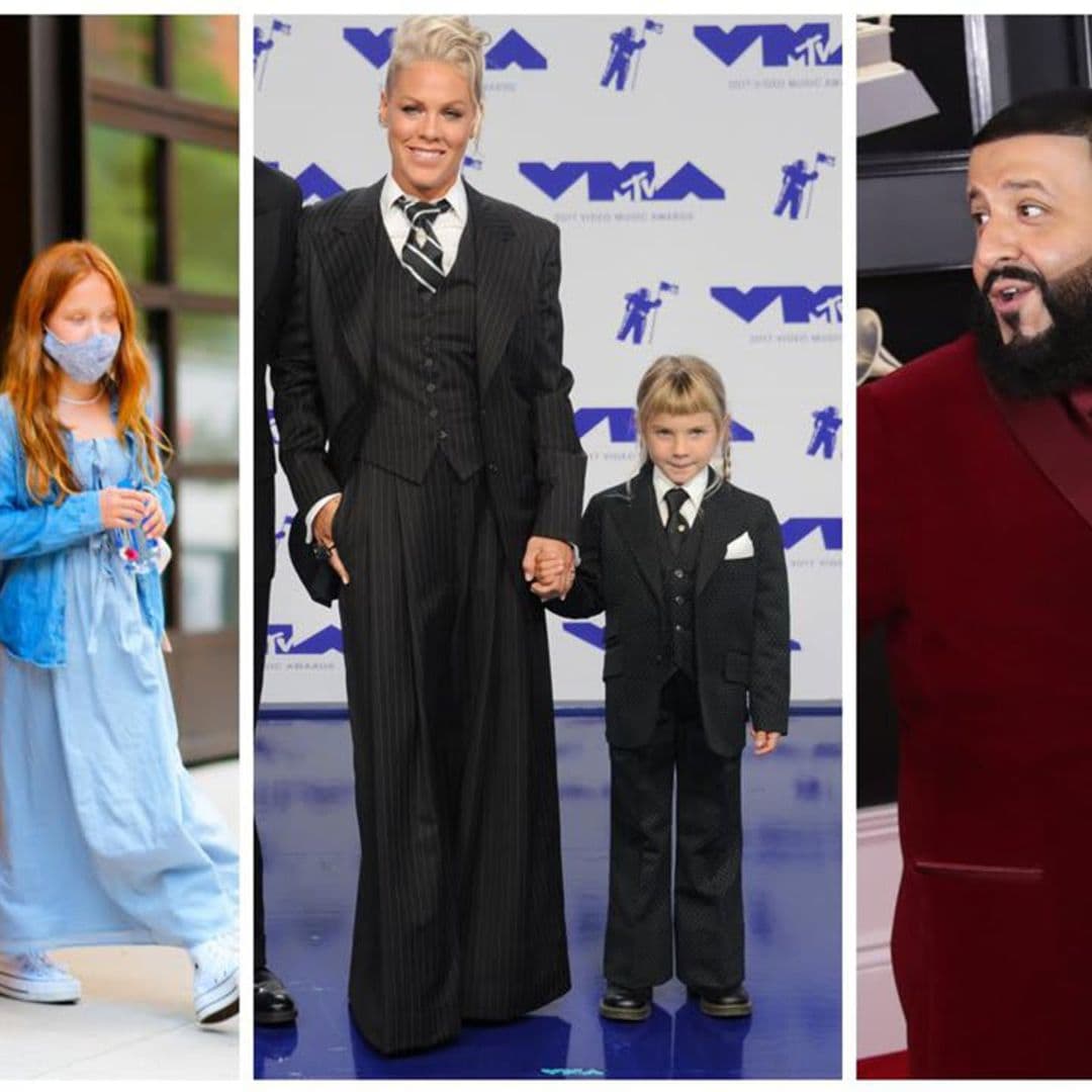 10 Celebrity Parents and their kids wearing matching outfits