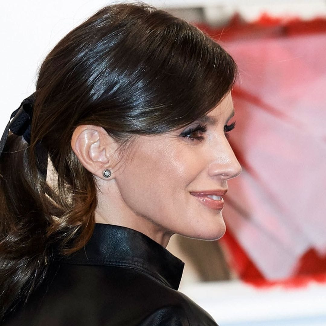 You won’t believe which cool-girl shop Queen Letizia’s edgy kimono dress is from