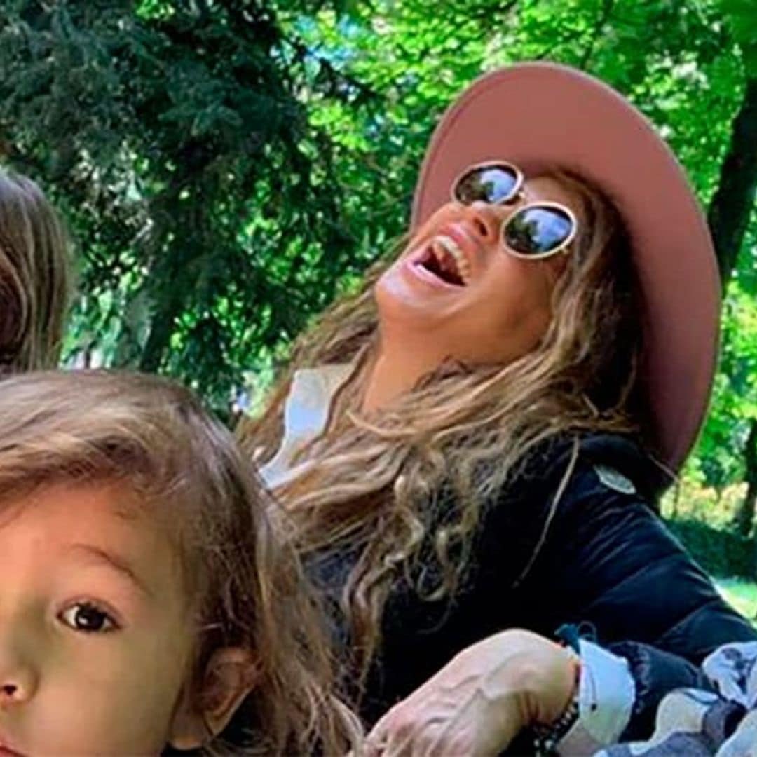 Paulina Rubio's latest family photo reignites a public feud with her ex