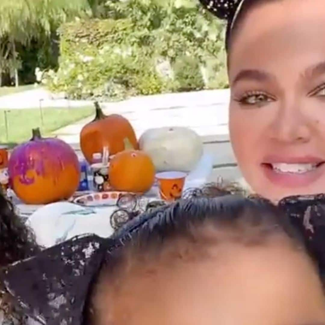 Khloe Kardashian throws magical Halloween party for kids and it gets cray