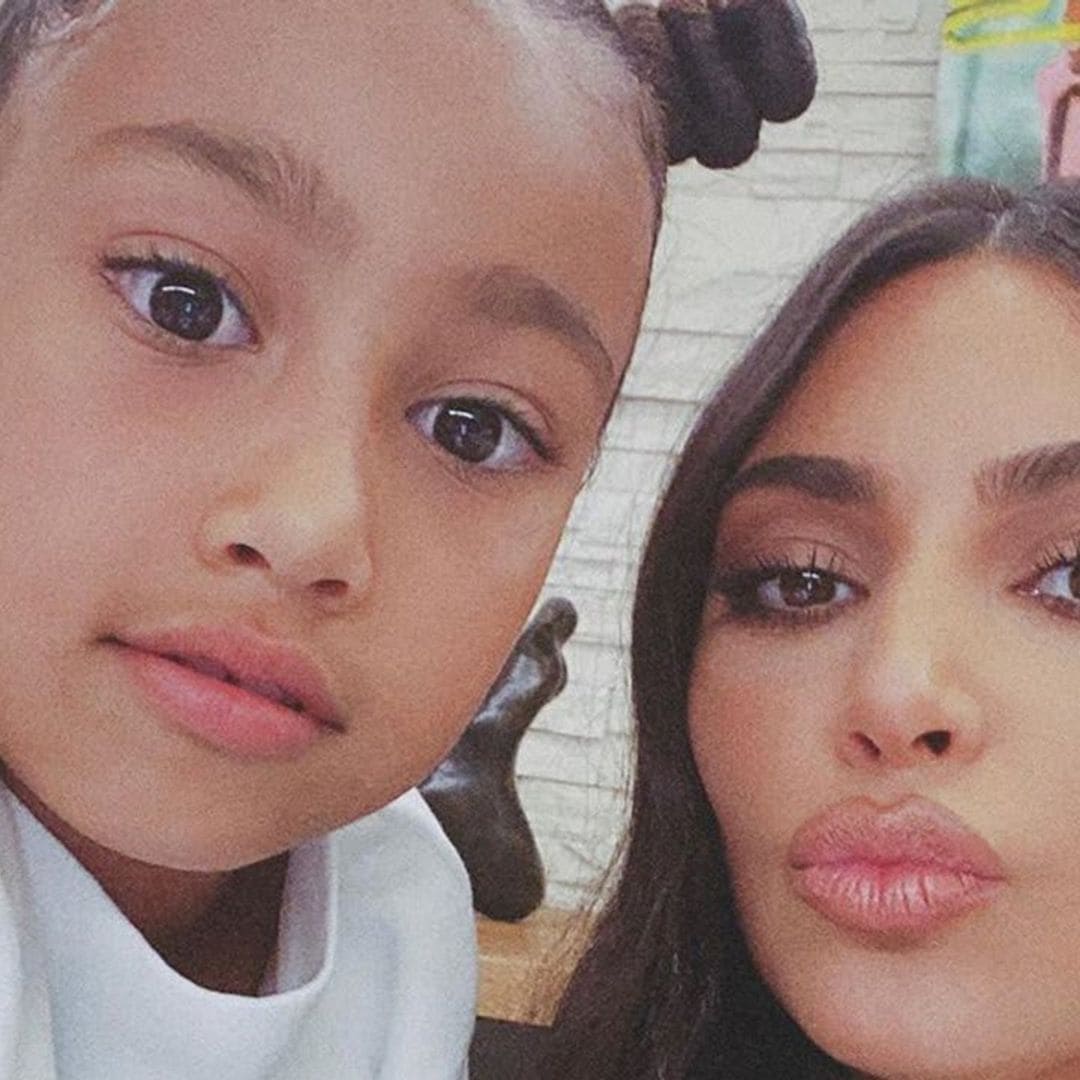 North West declared her love for Kim Kardashian in a surprising way