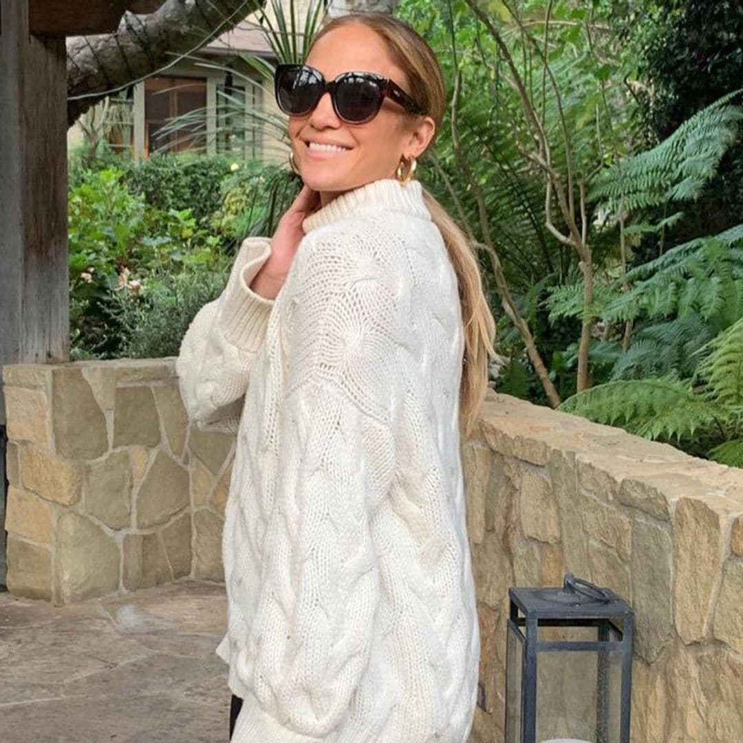 J Lo has a chic way of letting fans know ‘voting is always in style’