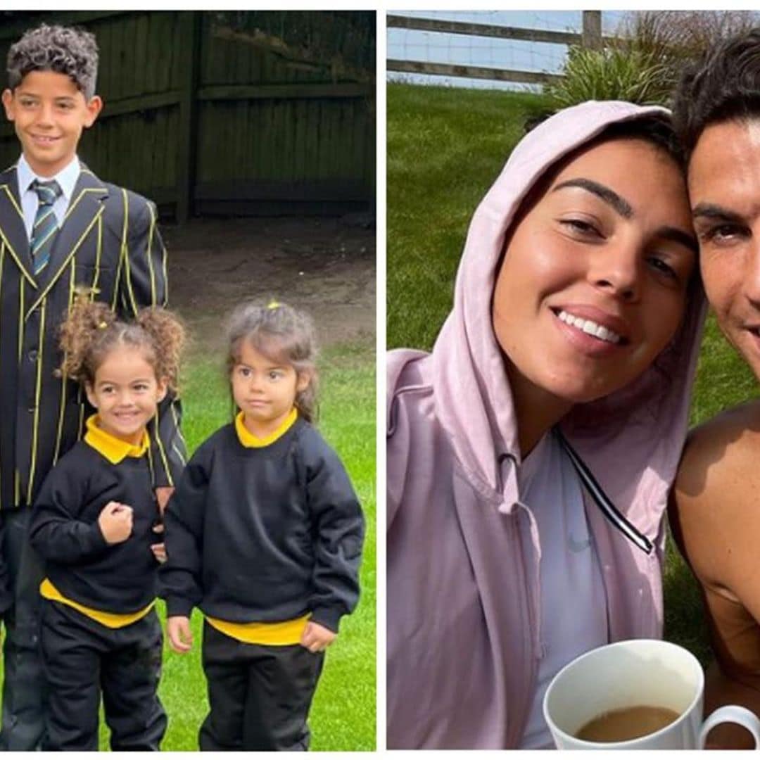 Cristiano and Georgina‘s kids start school in Manchester