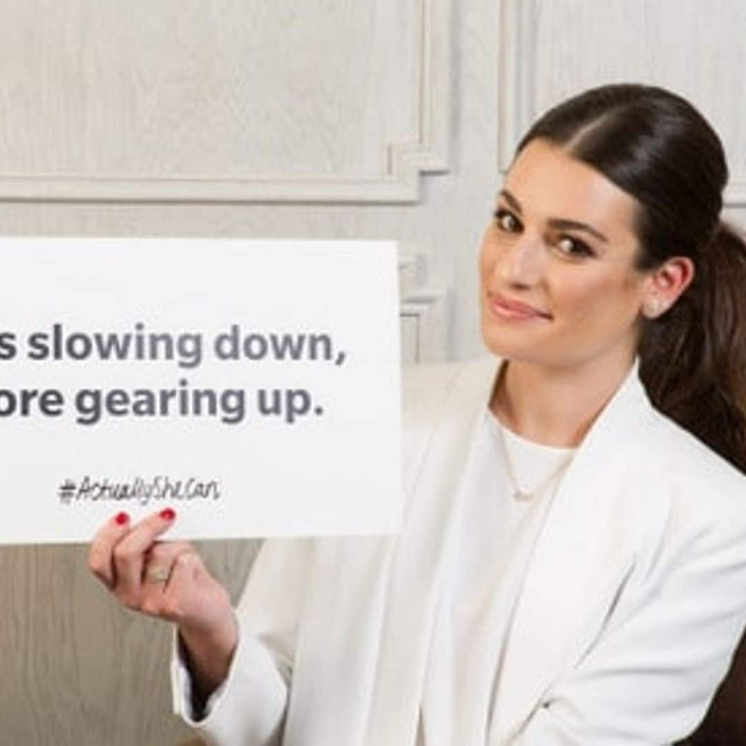 Lea Michele's New Year's resolutions: 'Less slowing down, more gearing up'