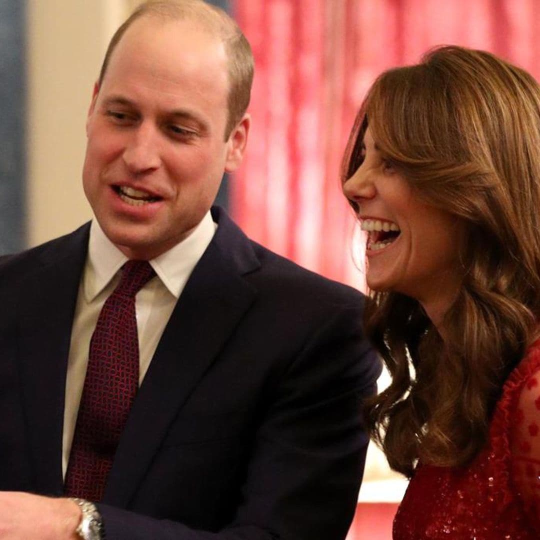 Kate Middleton and Prince William host palace reception as Harry leaves the UK