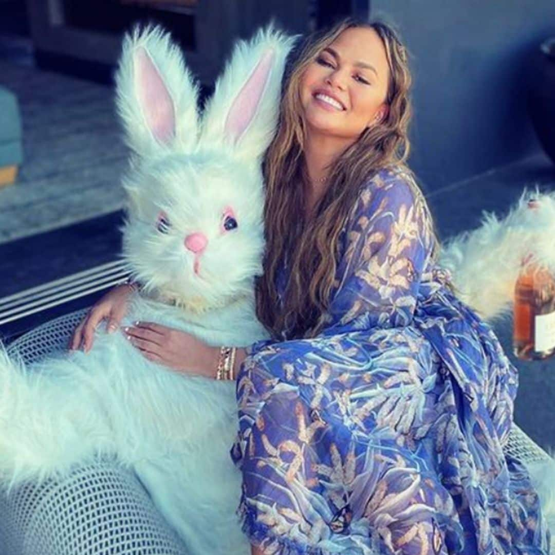 John Legend dresses as Easter bunny for his and Chrissy Teigen’s kids and more star photos