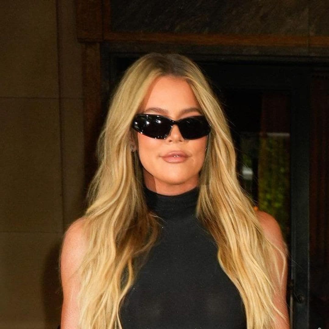 Khloé Kardashian goes viral after giving her ex Tristan Thompson a ‘church hug’