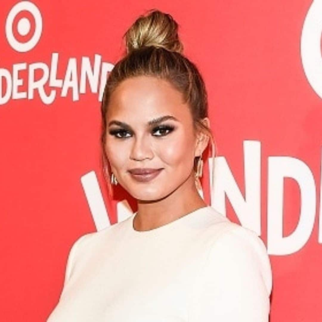 ​Chrissy Teigen debuts her 'other baby,' shares her Rice Krispies self-replica