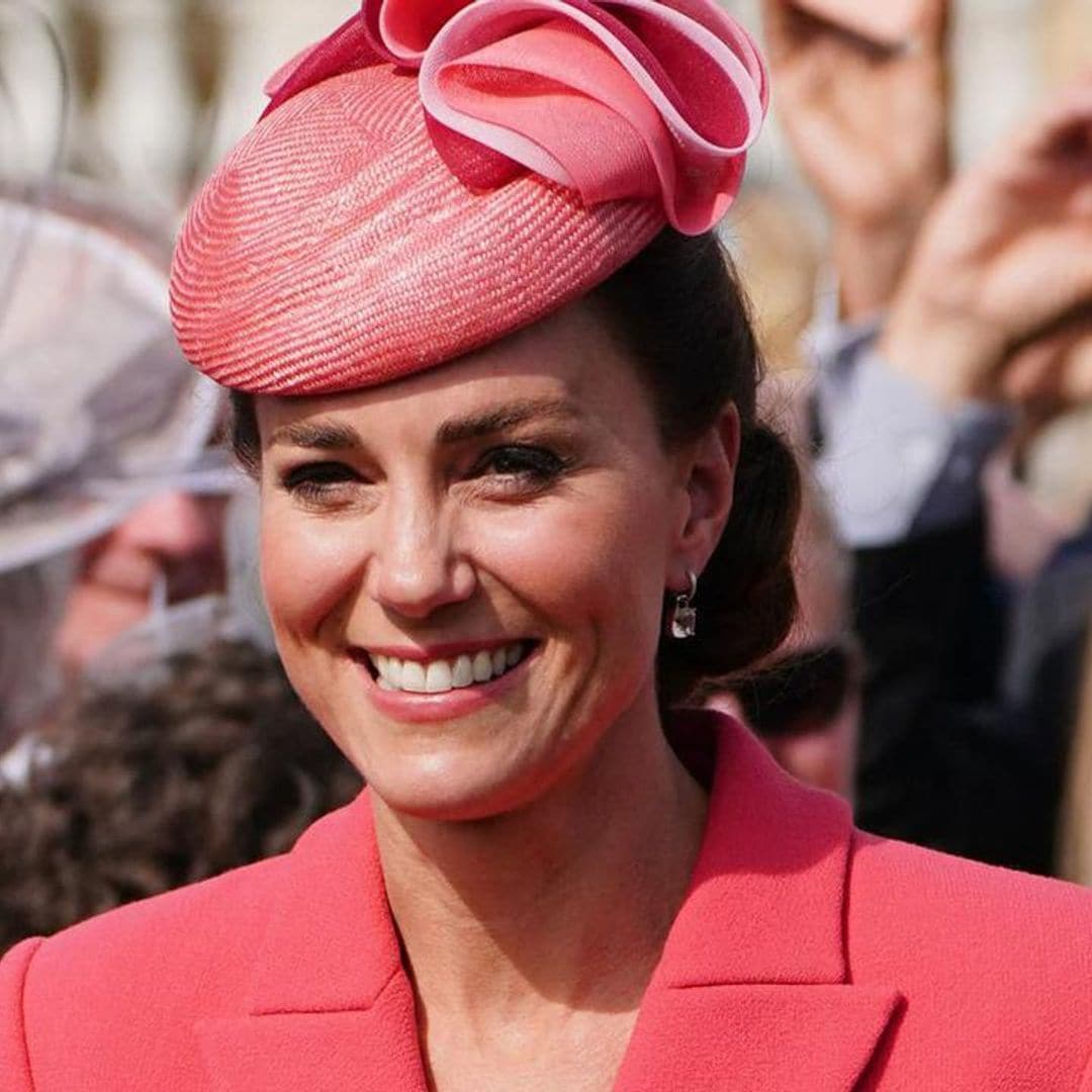 Kate Middleton attends garden party at Buckingham Palace