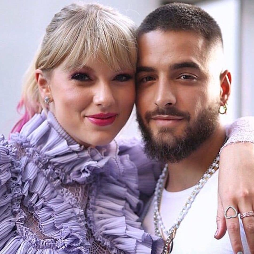 Taylor Swift and Maluma meet for the first time and sit next to each other at the BBMAs –  See the pics!