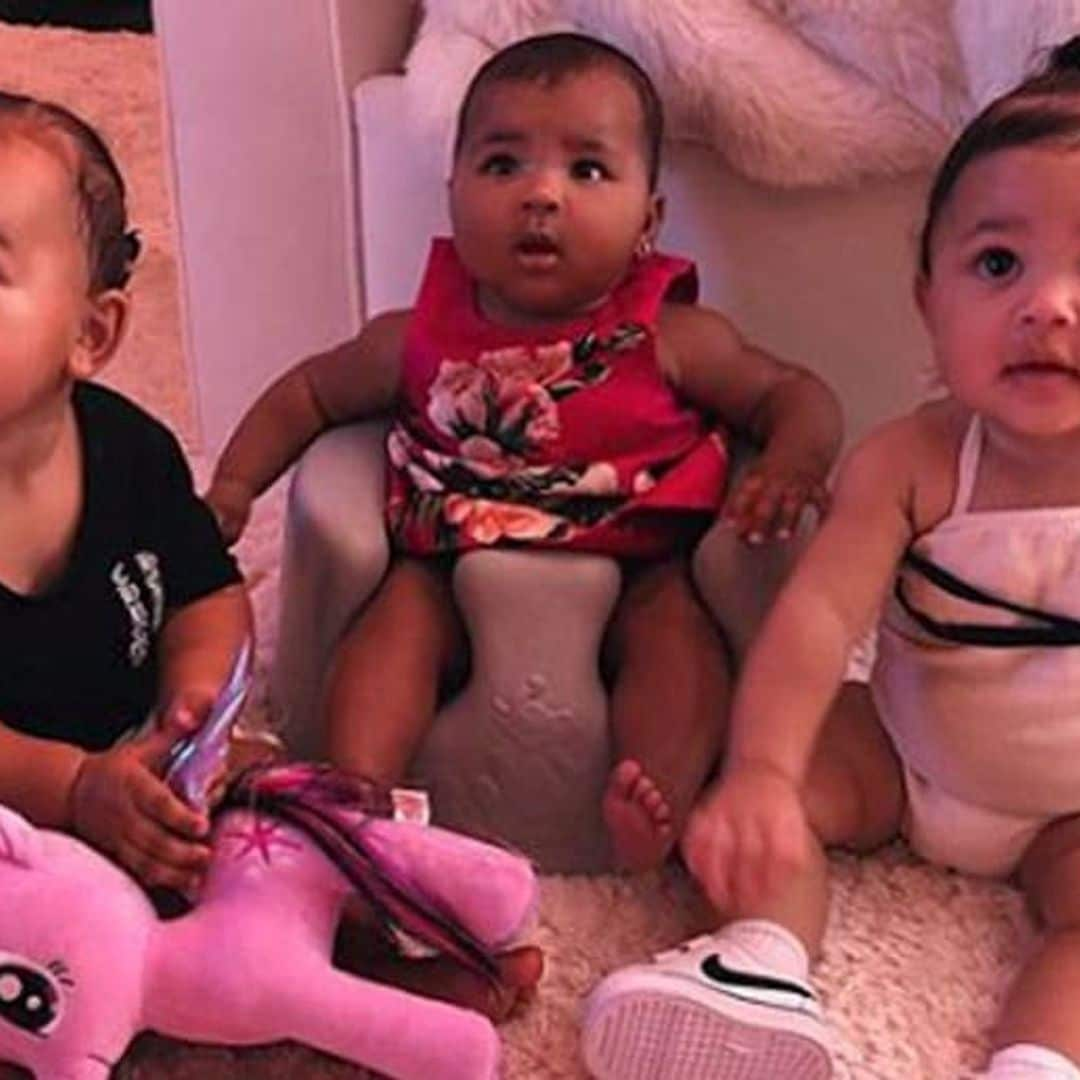 The Kardashian-Jenner babies are learning español