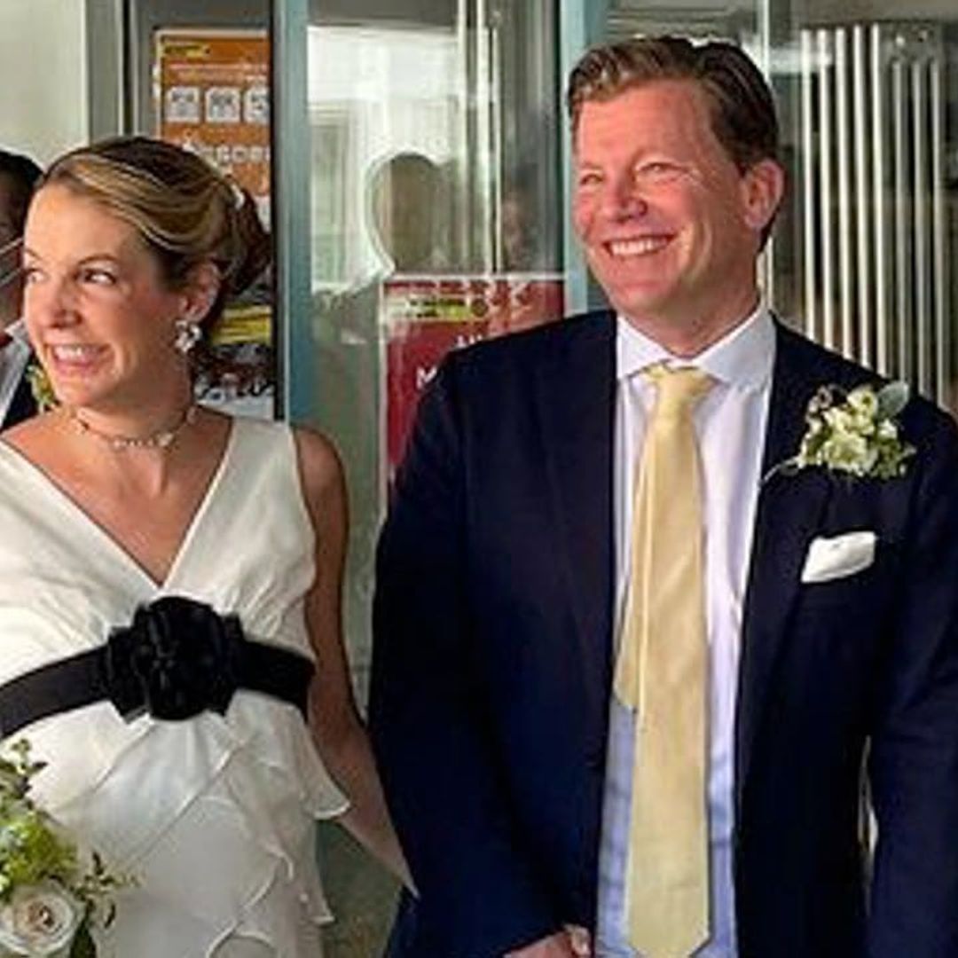 Former Princess of Luxembourg marries fiancé ahead of baby’s arrival