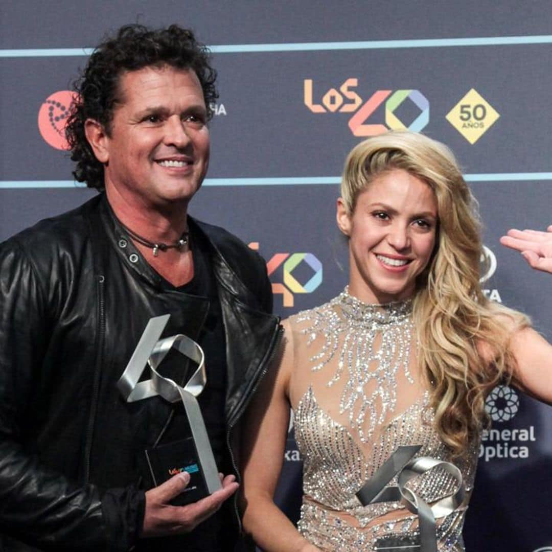 Shakira joins Carlos Vives onstage at Miami concert