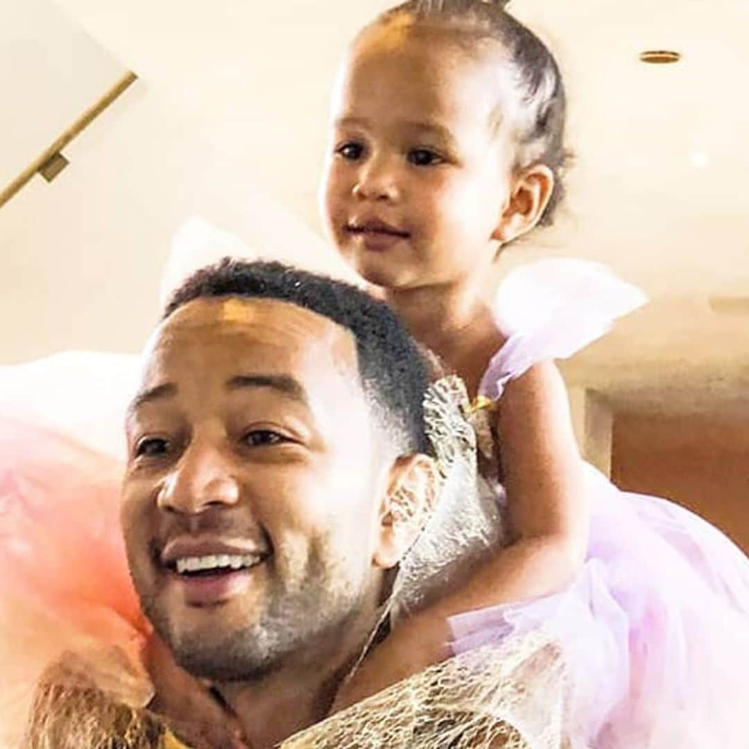 John legend reveals that he and his 3-year-old daughter love dancing to this artist