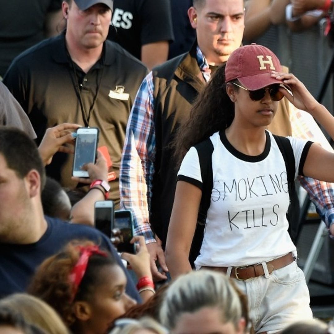 Malia Obama attends her second music festival of the summer after hanging with  Beyoncé at Camp David