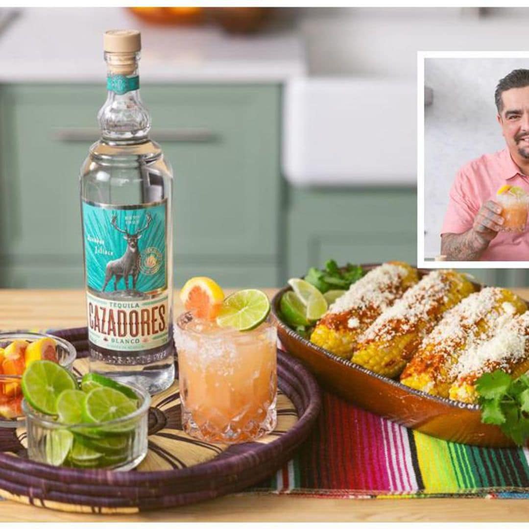 Elotes and margaritas are the perfect pairing, according to Chef Aarón Sánchez