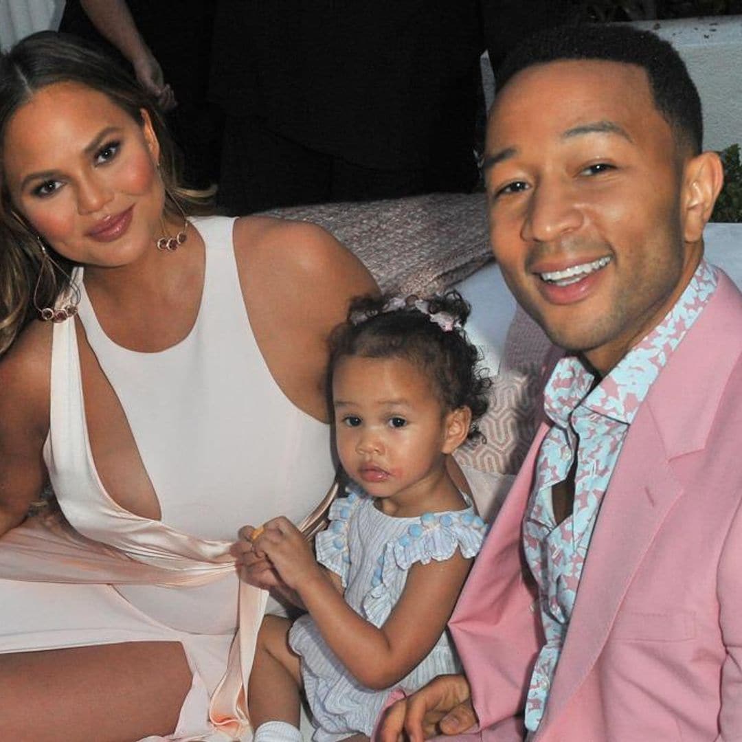 Chrissy Teigen and John Legend celebrate daughter Luna’s 4th birthday with THREE cakes