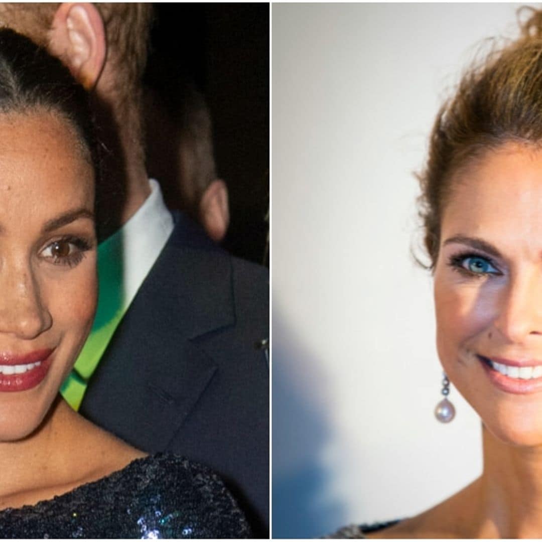 Princess Madeleine returns to Sweden for a glam night out – and Meghan Markle would approve!