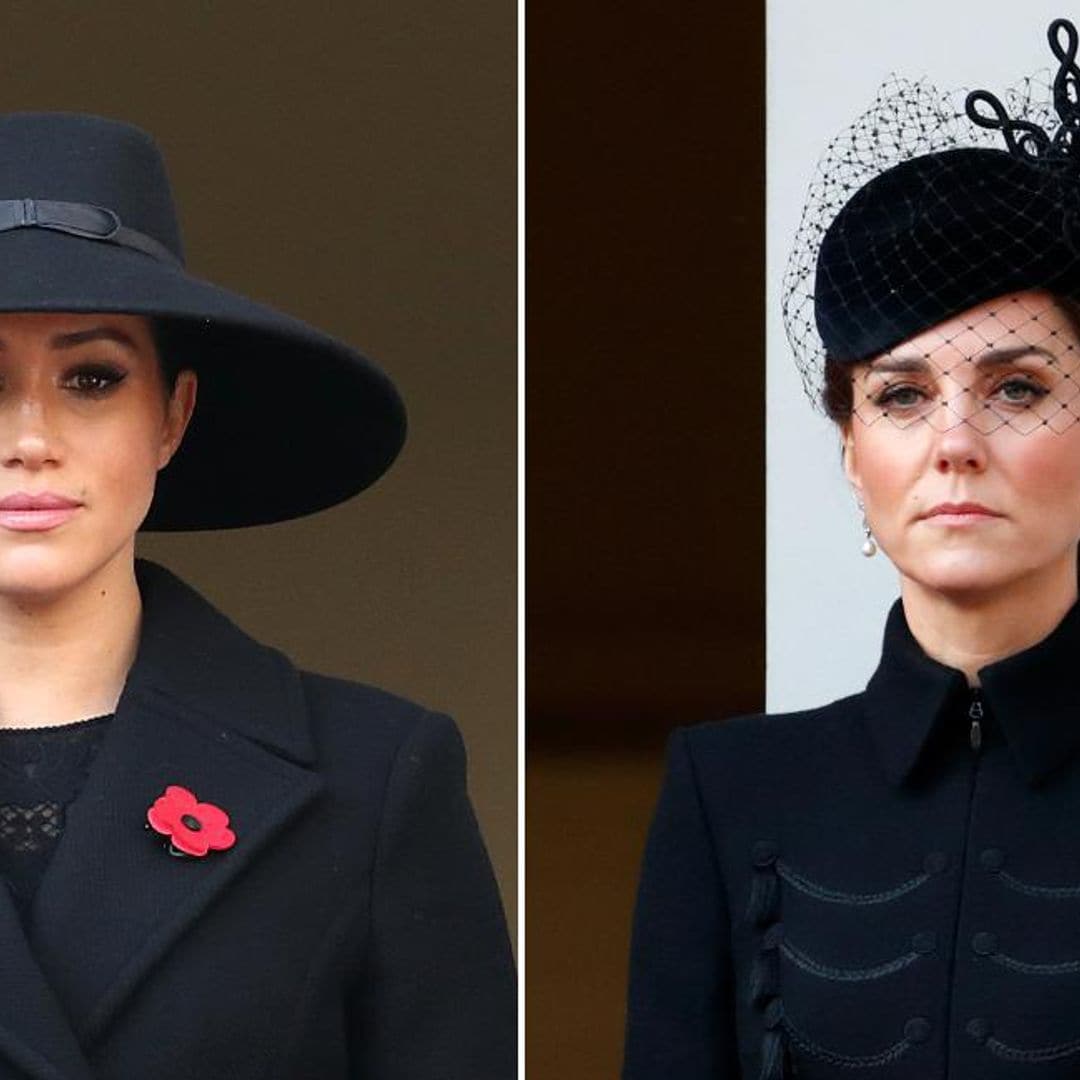 Royal fashion: All Meghan Markle and Kate Middleton’s Remembrance Day looks