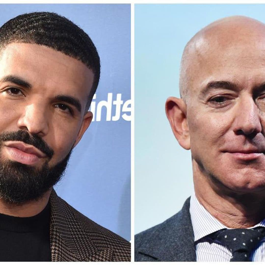 Drake and Jeff Bezos reminisce about their humble beginnings