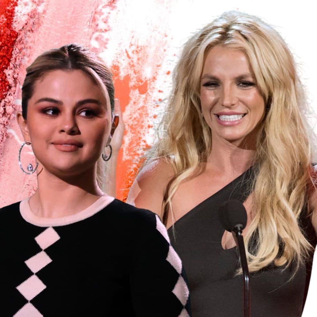 Selena Gomez treats Britney Spears to her favorite makeup items from Rare Beauty