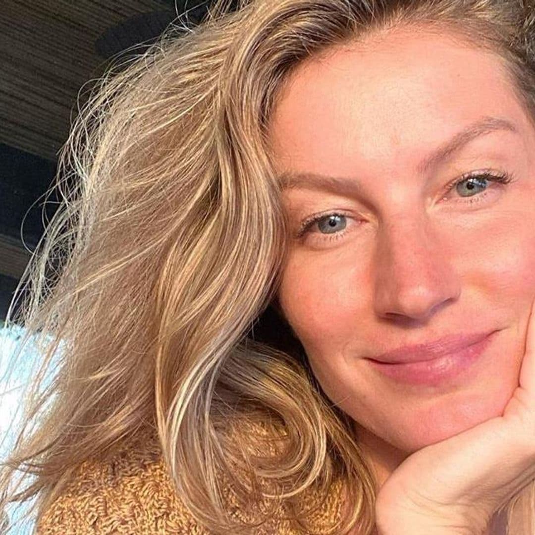 Gisele Bundchen shows her zen goddess look for her meditation session