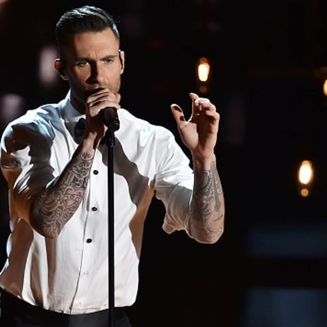 Adam Levine attacked by female fan during Maroon 5 concert