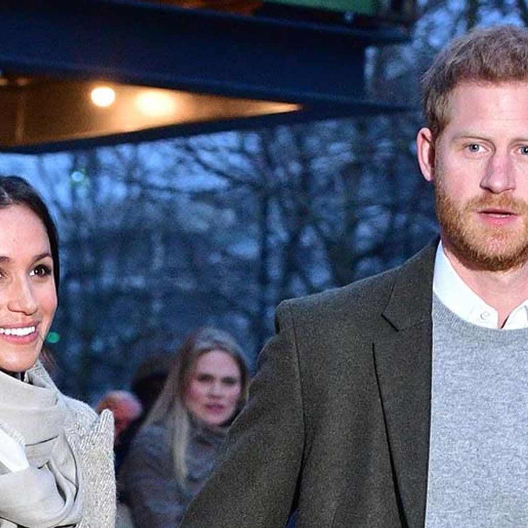 Pregnant Meghan Markle and Prince Harry go shopping in London