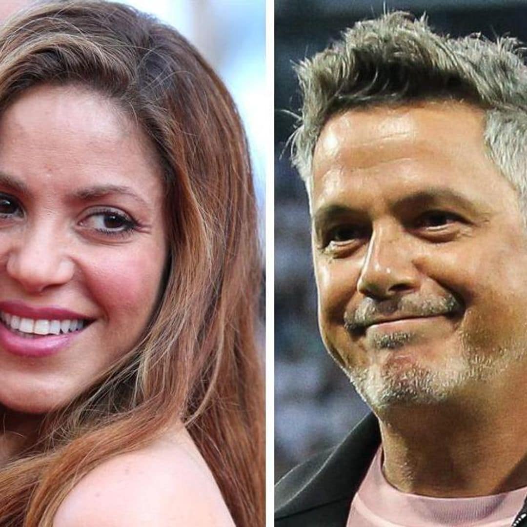 Shakira shares a throwback with Alejandro Sanz for his birthday