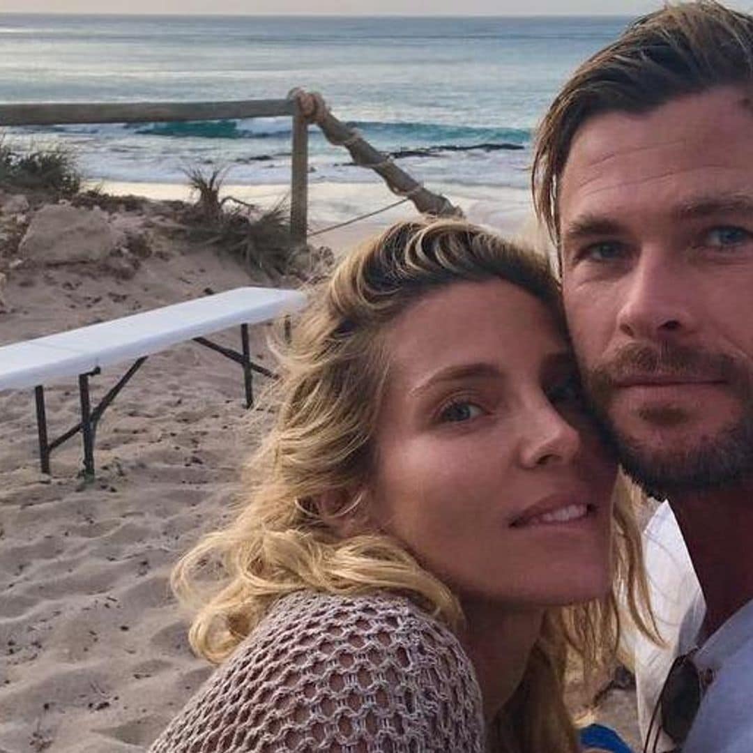 Chris Hemsworth and Elsa Pataky's kids are motorcycle daredevils