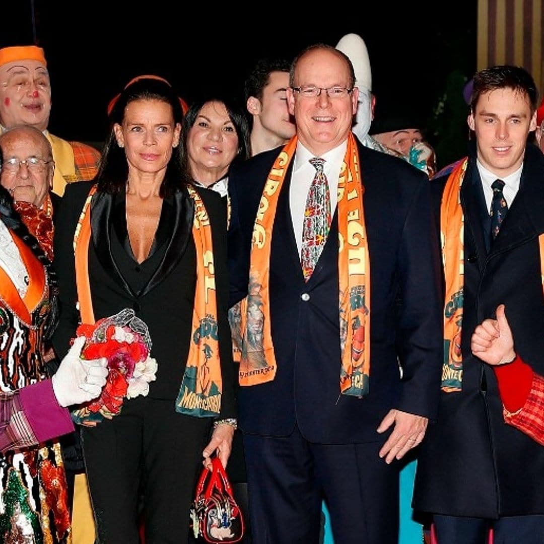 Did Grace Kelly's daughter Princess Stéphanie join the circus? See the Monaco royals' zany night out