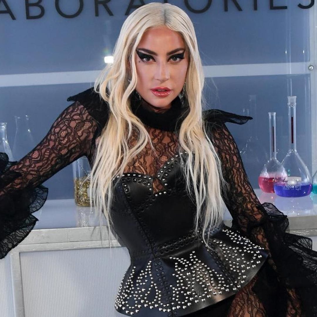 Lady Gaga rocks fiercest look yet at epic makeup line launch party