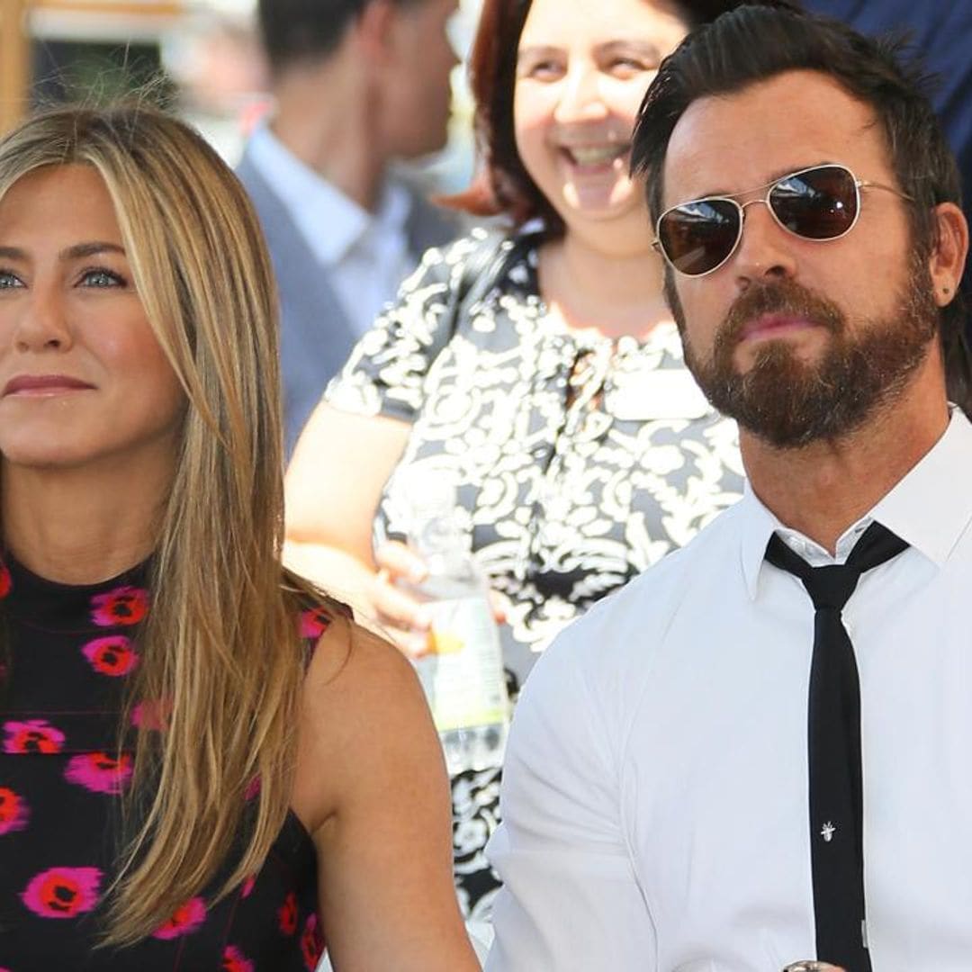 Jennifer Aniston & Justin Theroux spotted having dinner in New York