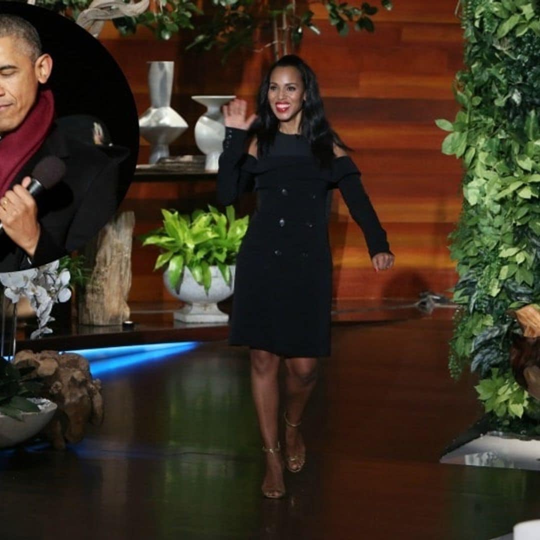 Kerry Washington on her late night out with the Obamas and why she is excited to turn 40