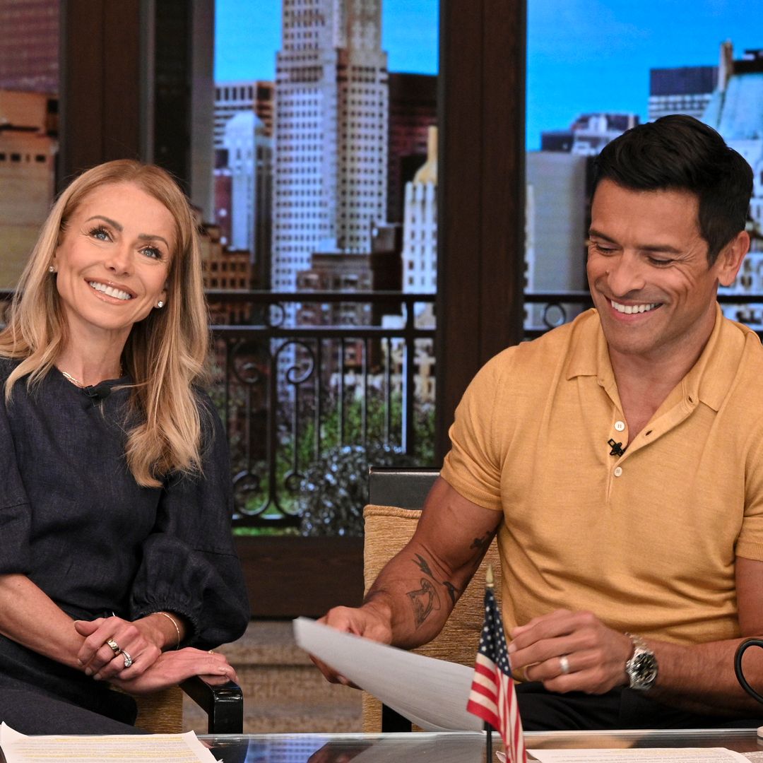 Kelly Ripa and Mark Consuelos welcome 'spooky season' with mysterious noise on set