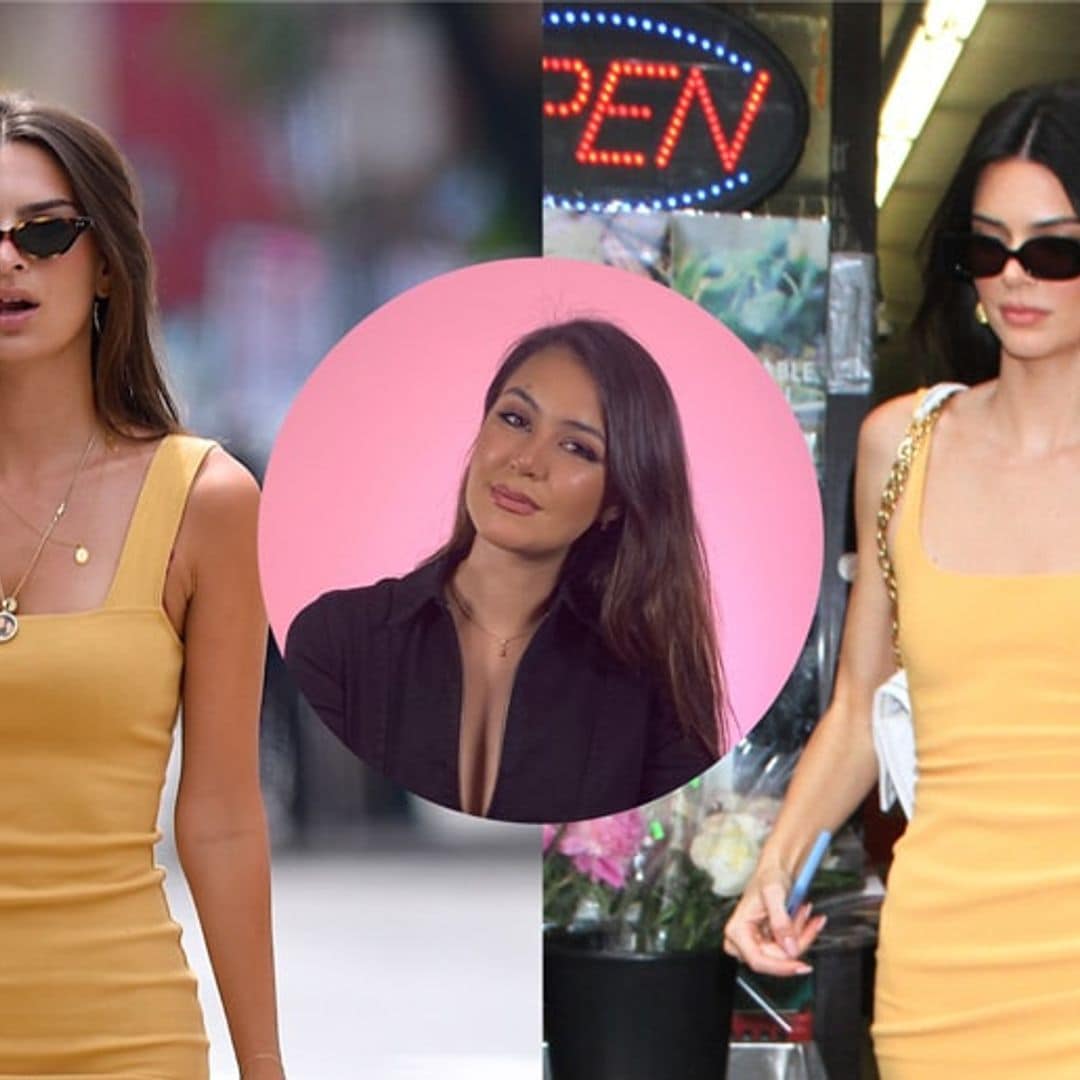 Kendall Jenner and Emily Ratajkowski look almost identical in matching outfits, who wore it better?