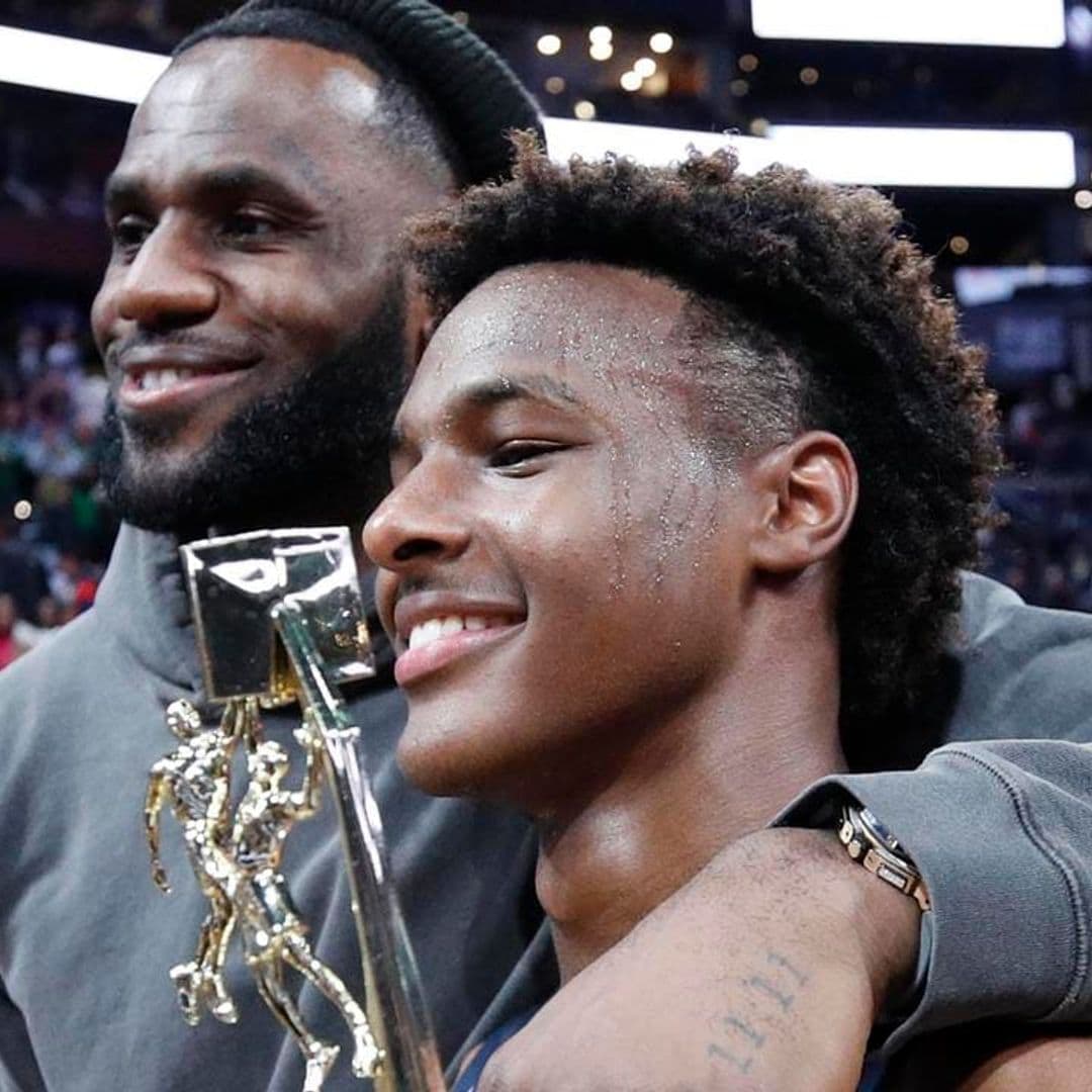 LeBron James’ son Bronny files trademarks for NFTs, clothing, and video games