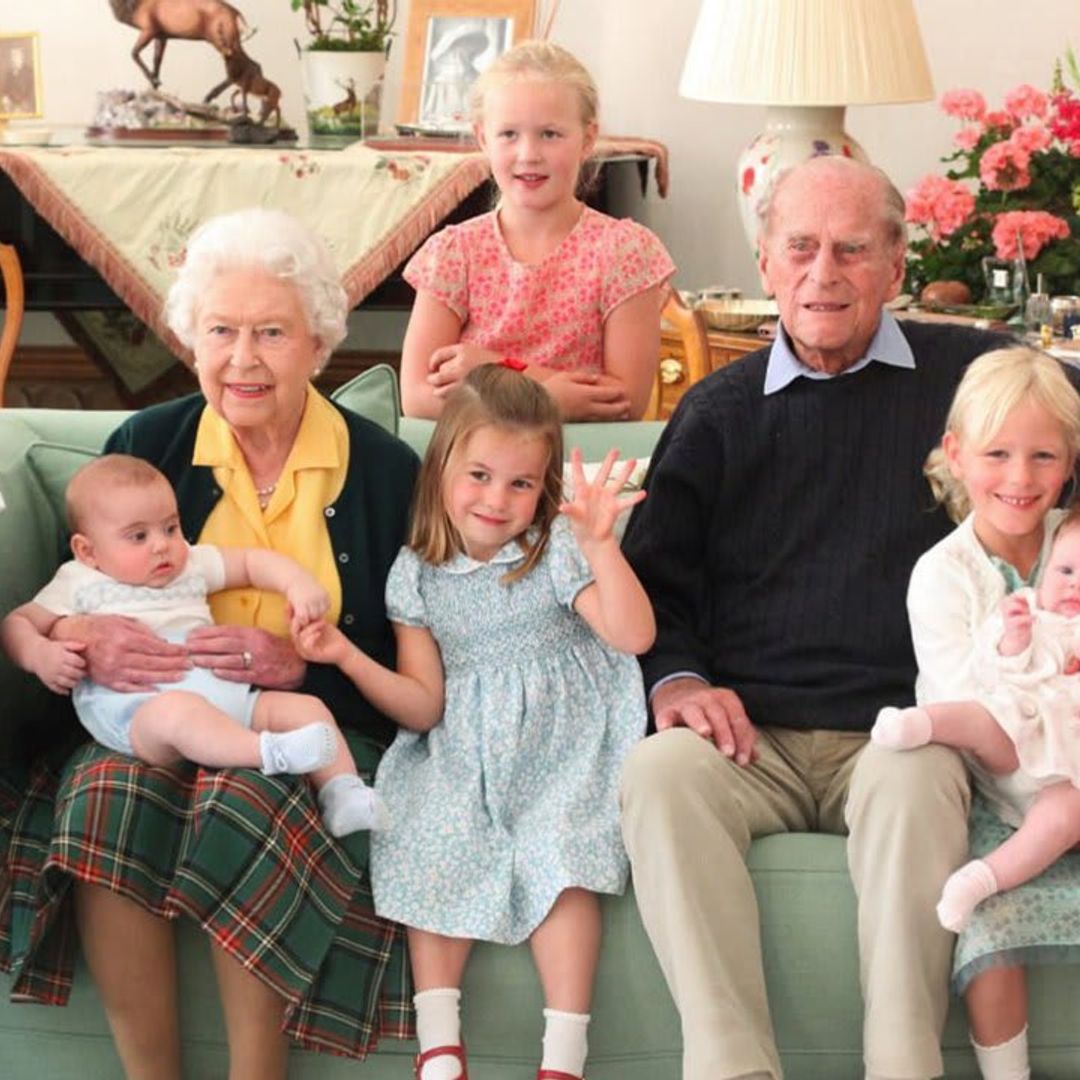 Never-before-seen photo of Queen Elizabeth’s great-grandchildren on display at Windsor Castle