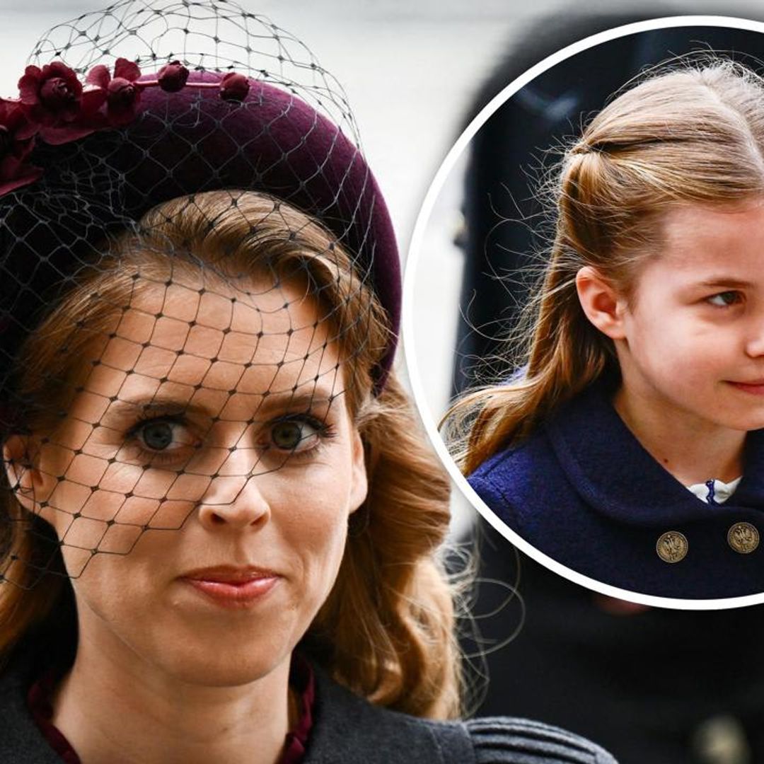 Princess Charlotte and Princess Beatrice caught sharing a sweet moment: Watch