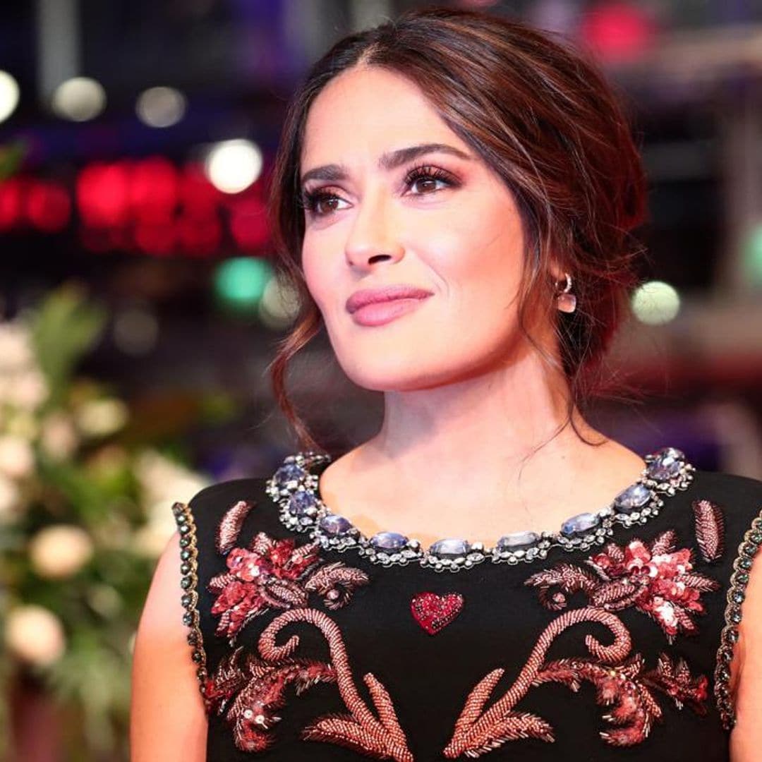 Salma Hayek shares rare photo with brother and they’re basically twins