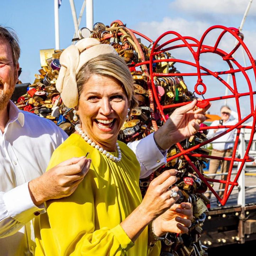 Queen Maxima and King Willem-Alexander celebrate anniversary in the Caribbean