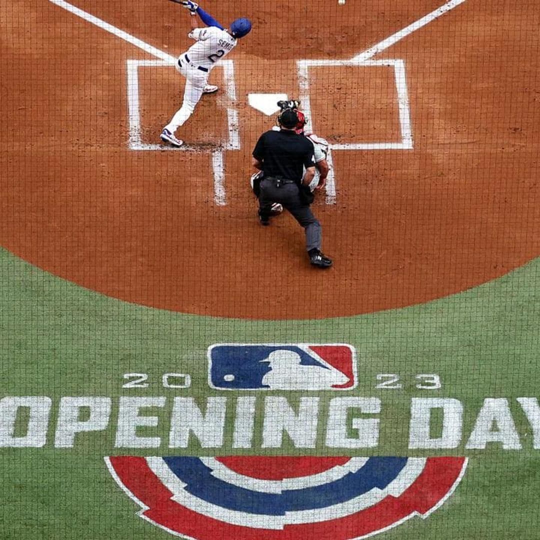 Celebrities celebrate Major League Baseball opening day