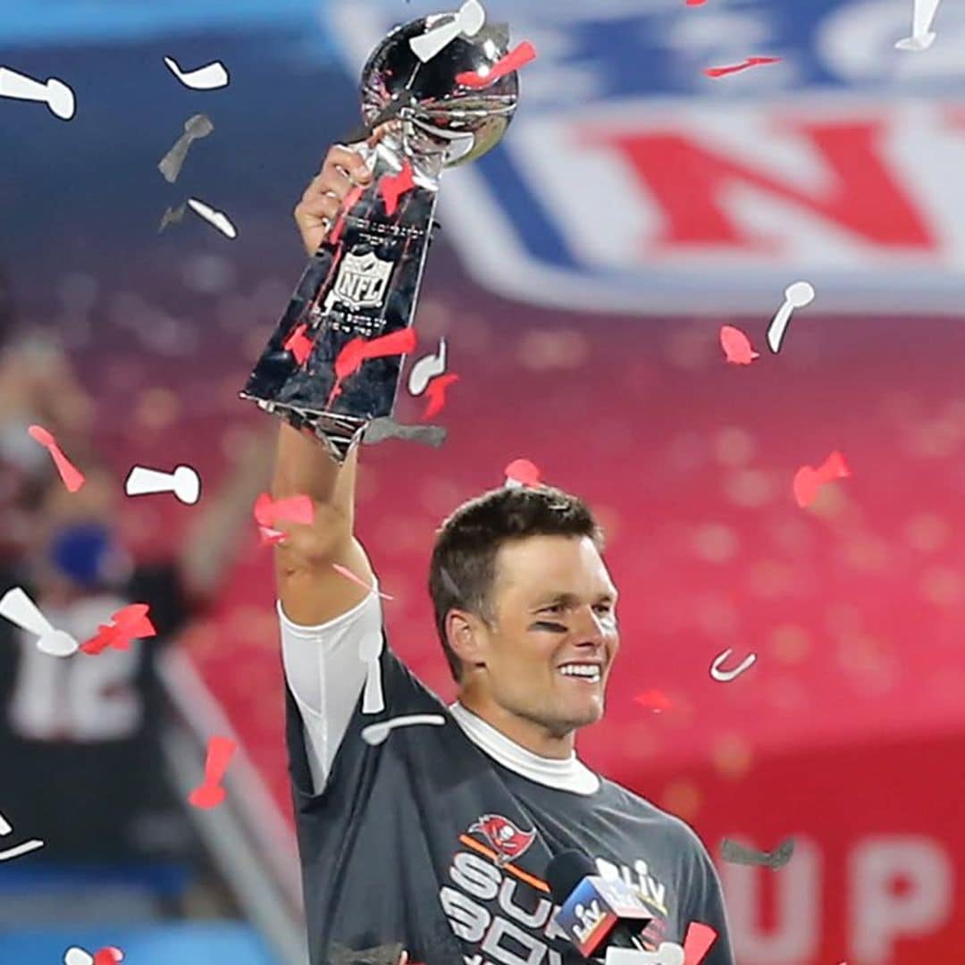 Celebrities praise Tom Brady after winning his seventh Super Bowl