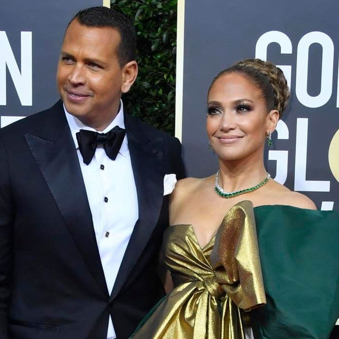 Alex Rodriguez reveals Jennifer Lopez was ‘unusually nervous’ for the Golden Globes