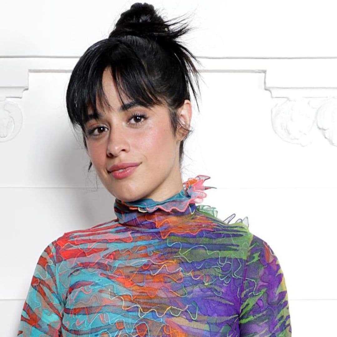 Camila Cabello wears a firey bikini in Greece while joking about Florida’s sharks