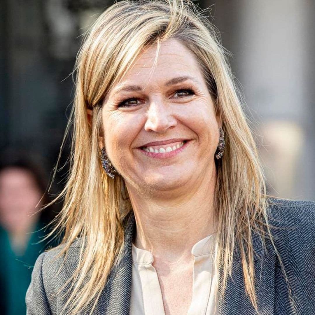 Queen Maxima has the home office of our dreams—and we want her lamp!