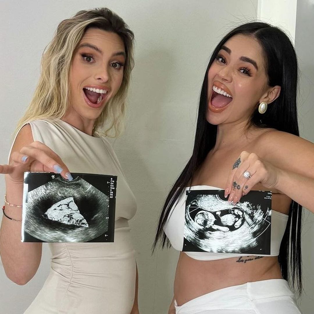 Lele Pons and La Segura share photos of ultrasounds