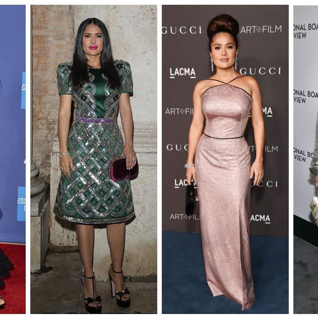 Got curves? Discover Salma Hayek’s secrets to dressing an hourglass shape